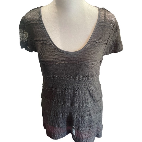 Banana Republic Short Sleeved Tunic With Attached Shell - Picture 1 of 3